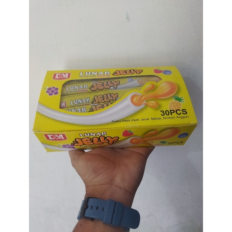 

PERMEN LUNAK JELLY PANJANG ISI 30 PCS