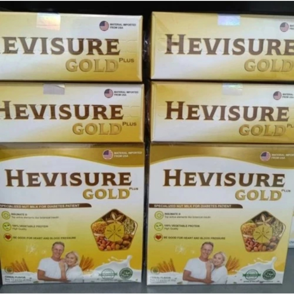 

NEW KEMASAN HEVISURE GOLD MILK SUSU Obat Diabetes & Kencing Manis