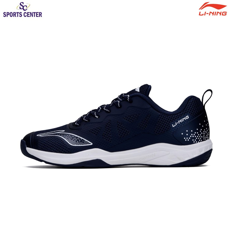 New Sepatu Badminton Lining Aero Fly AYTU033 Navy White