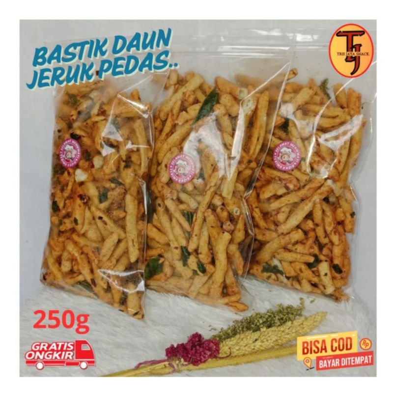 

Basreng Stik, Pedas daun jeruk rasa berkualitas