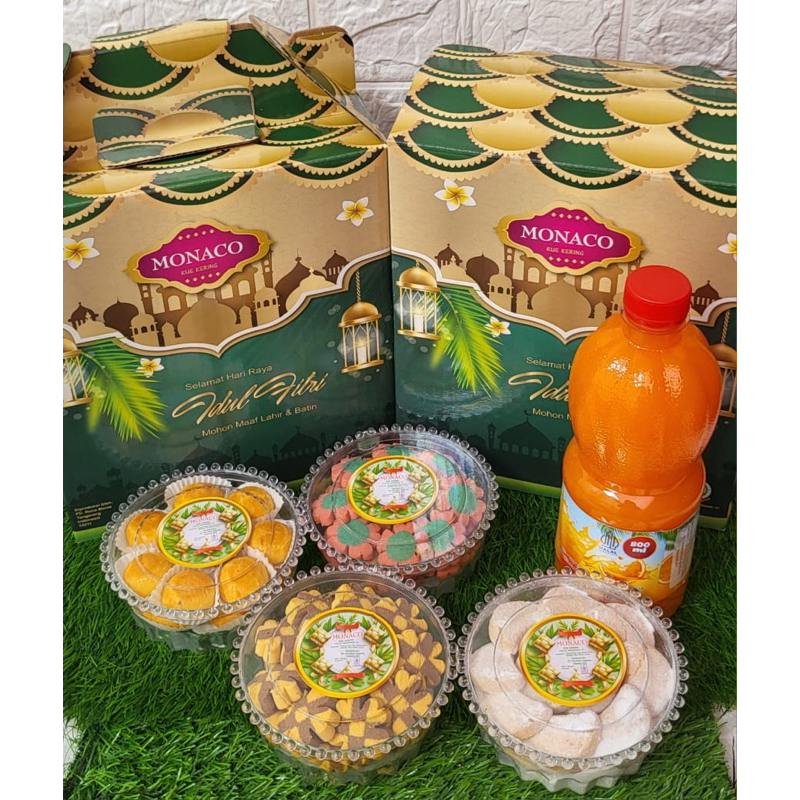 

Monaco plus sirup enak murah Kue kering lebaran paketan