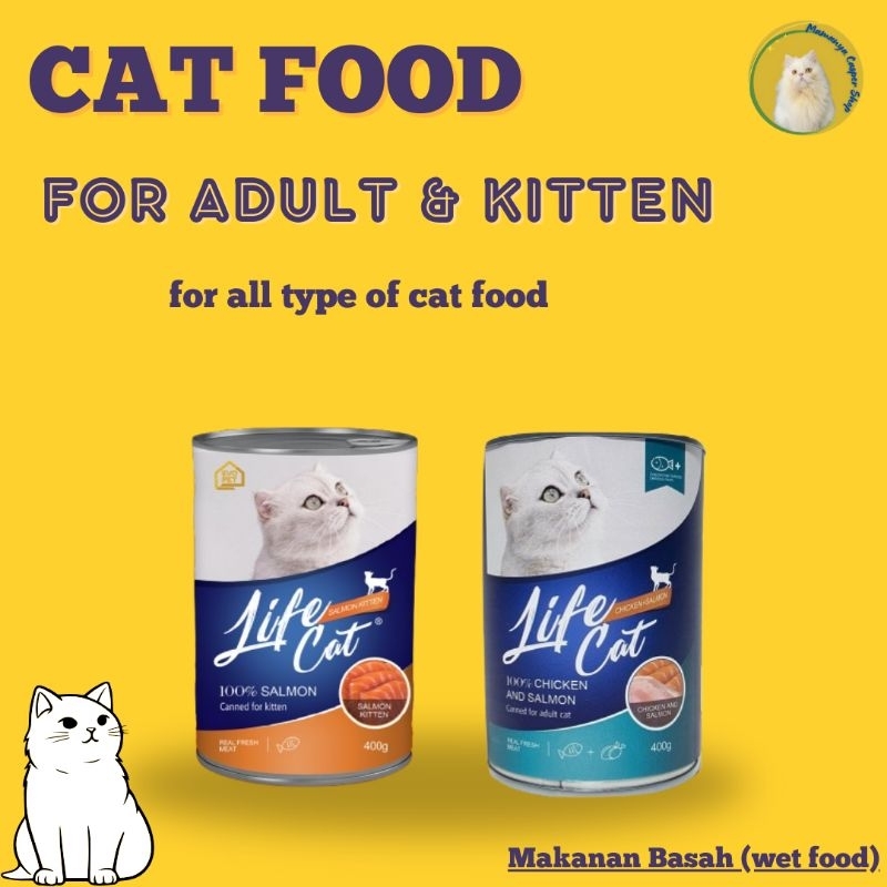 LIFE CAT KITTEN SALMON