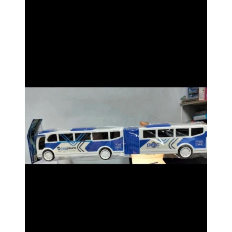 Mainan Anak Busway Transjakarta Gandeng