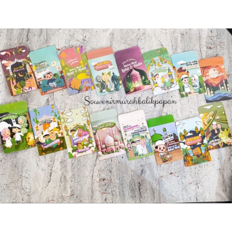 

( isi 20 Pcs ) amplop lebaran / amplop angpao lebaran idul Fitri / amplop aesthetic / amplop murah lucu / amplop artpaper