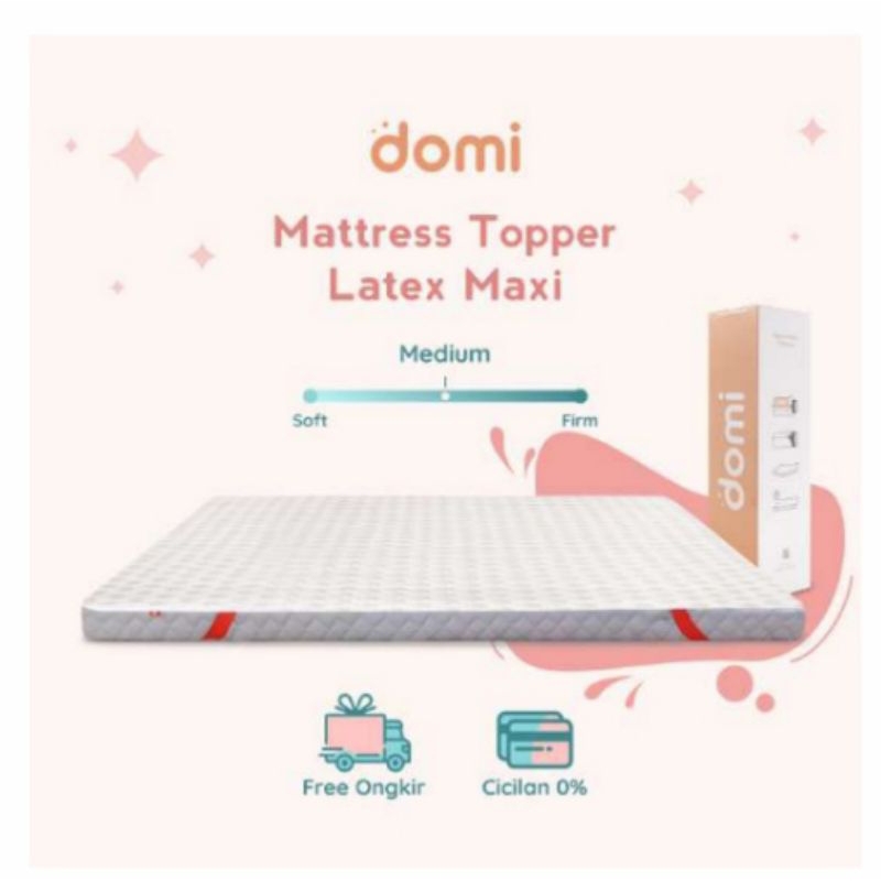 Domi Mattress Topper Latex Maxi Lapisan Kasur