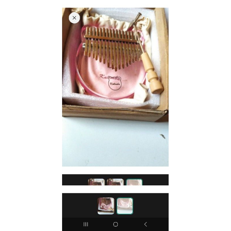 preloved kalimba alat musik