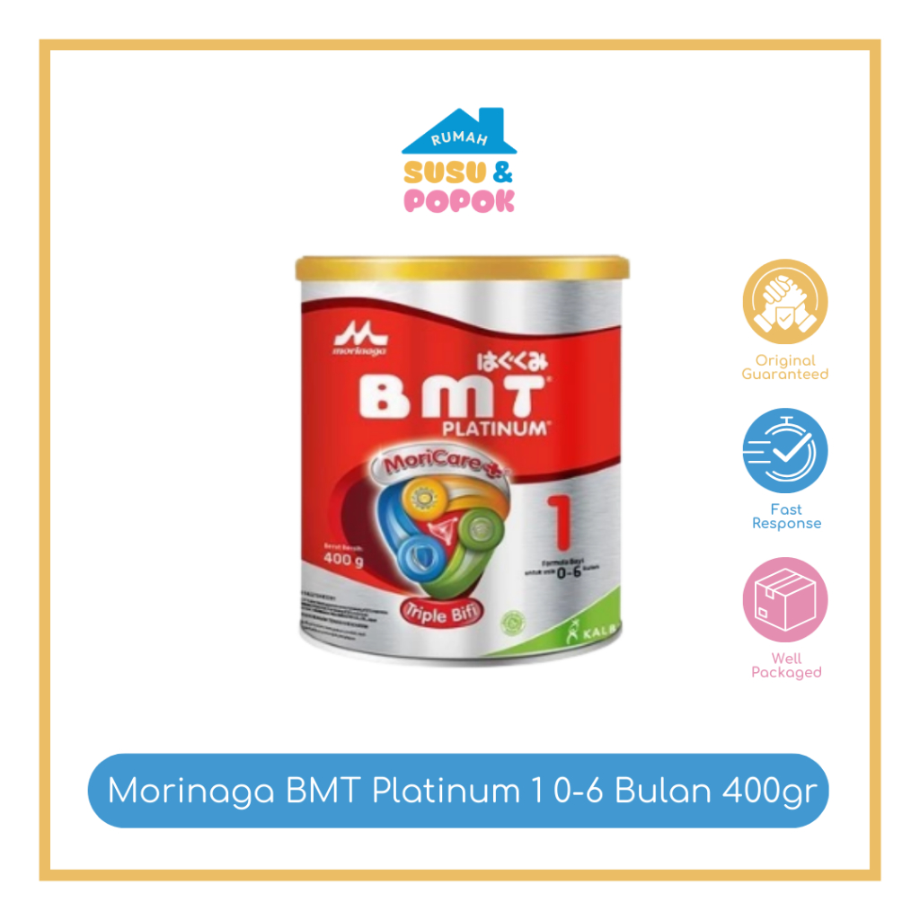 Morinaga BMT Platinum 1 0-6 Bulan 400gr