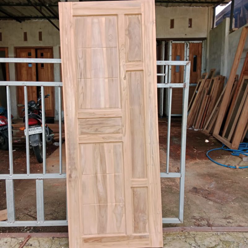 pintu kamar kusen jendela kayu jati murah ready kargo