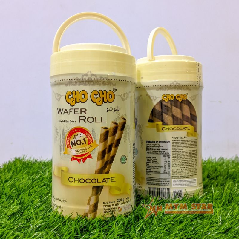 

Cho Cho Exclusive Wafer Roll Chocolate Toples 260g