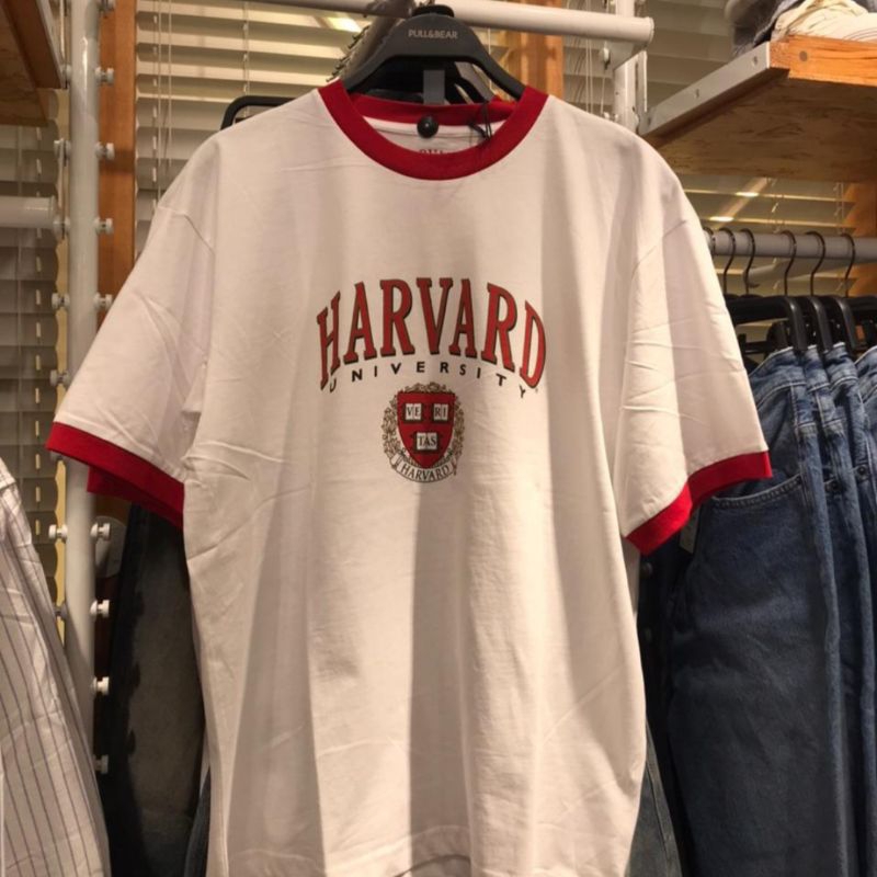 Tshirt Pull&bear Harvard Jastip Jasa titip