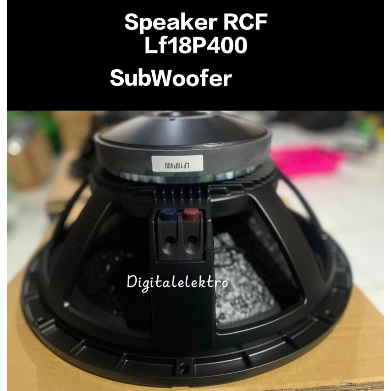 Speaker RCF 18 inch Subwoofer Lf18P400 Lf18 P400