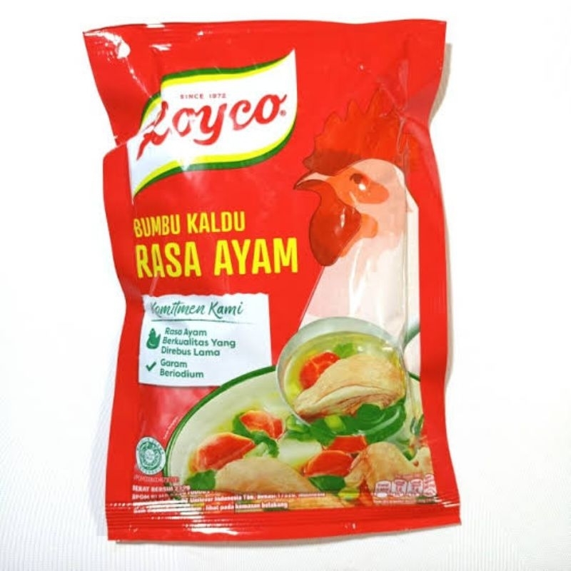 

ROYCO BUMBU PENYEDAP RASA KALDU AYAM / SAPI 230gr