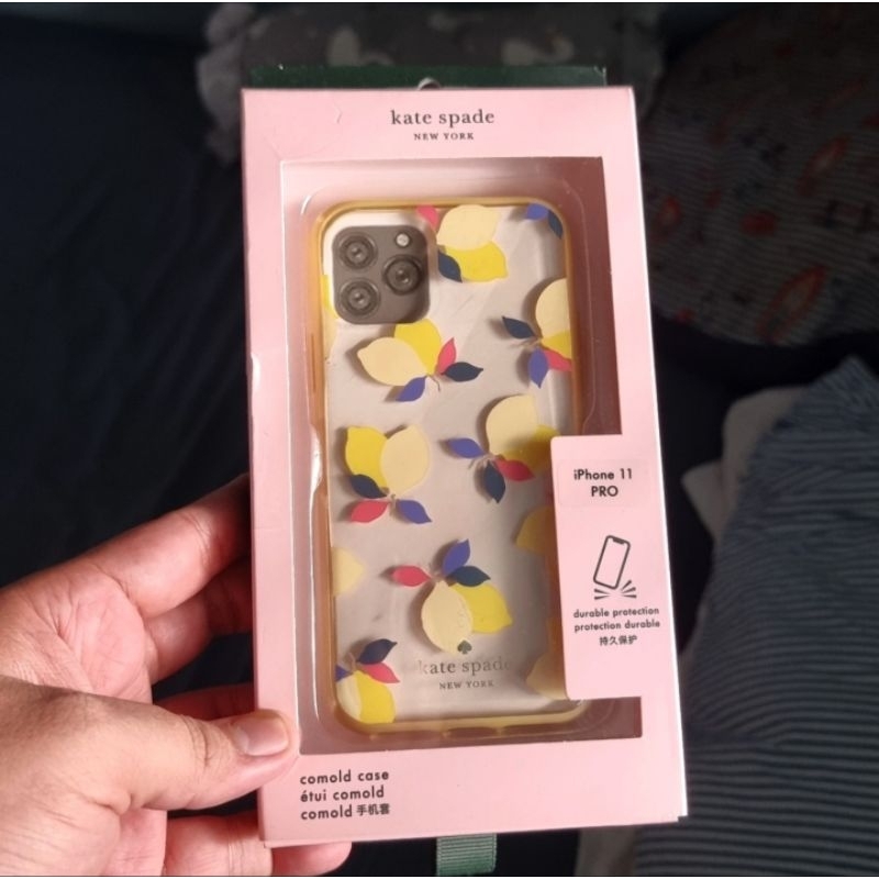 KATE SPADE Iphone 11 Pro case yellow petal