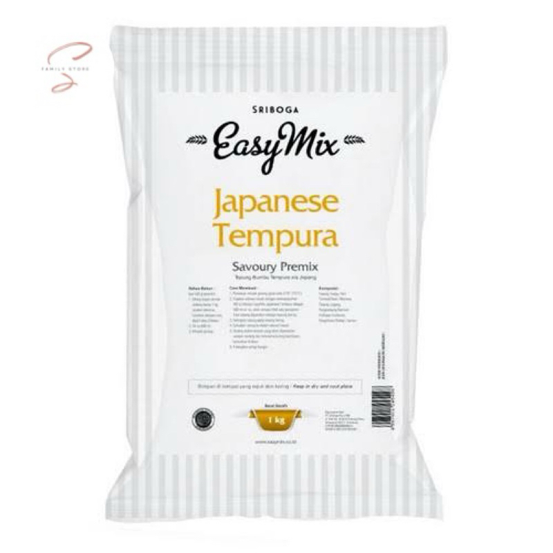 

Sriboga EasyMix Japanese Tempura 1kg