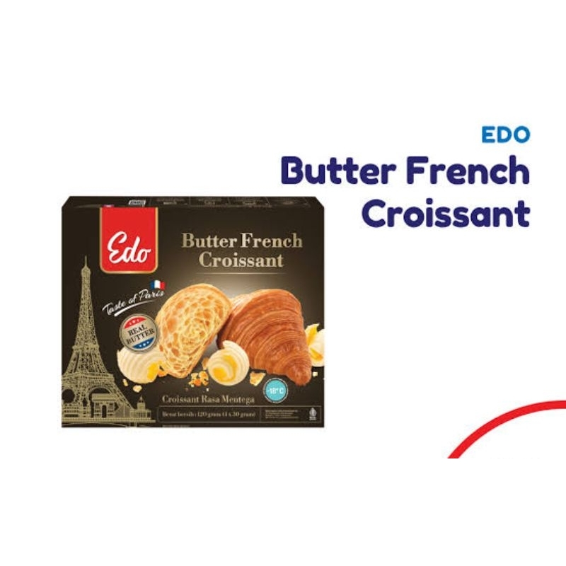 

Edo butter French croissant 120g