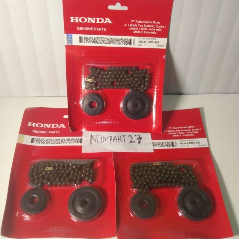 Rantai Keteng (Rantai Mesin )Honda Supra X 125, Astrea, Supra Old 100cc Helm In