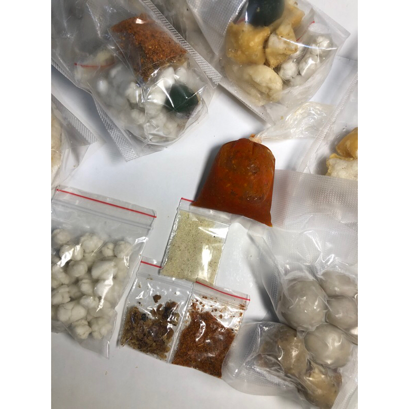 

Baso Tulang Rangu Mix Baso Aci paket eko