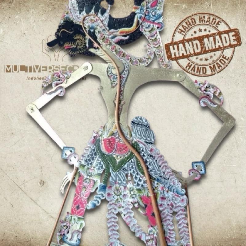 MULTIVERSECRAFTID Wayang Alusan Antareja Gagrak Solo Kualitas 1 Bahan Premium Kulit Asli Ukuran Pent