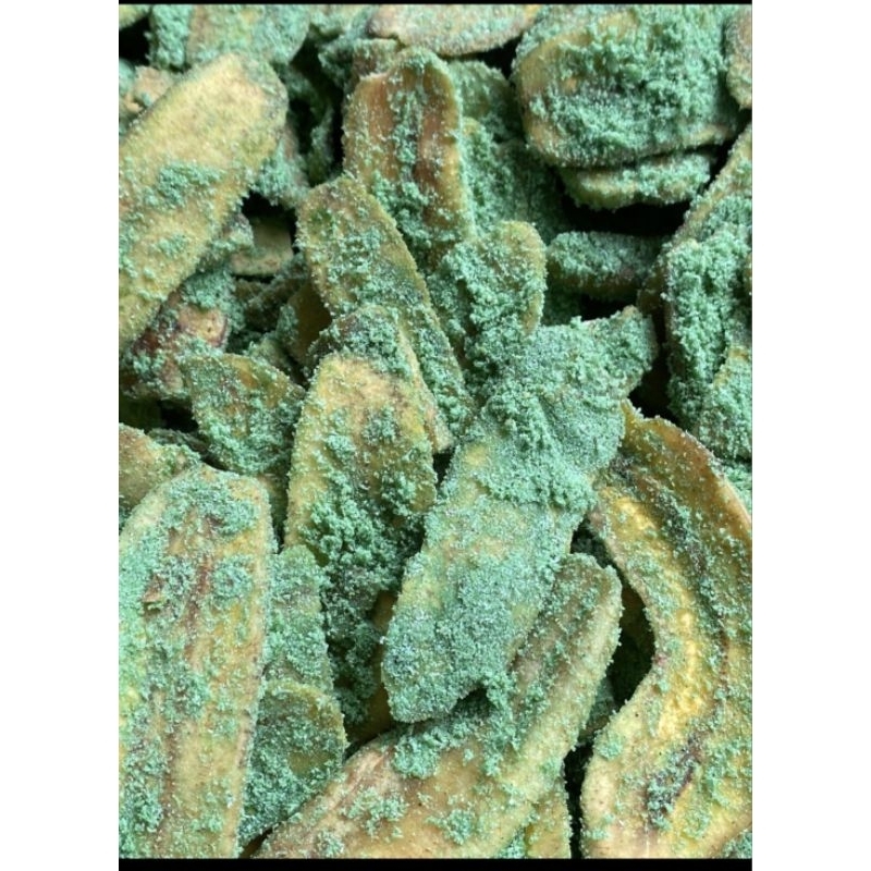 

keripik pisang rasa greentea 200gram khas lampung