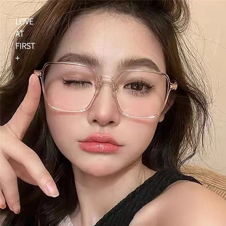 Kacamata optik minus jauh anti radiasi blueray wanita/pria Medan lensa Photocromic Bluecromic