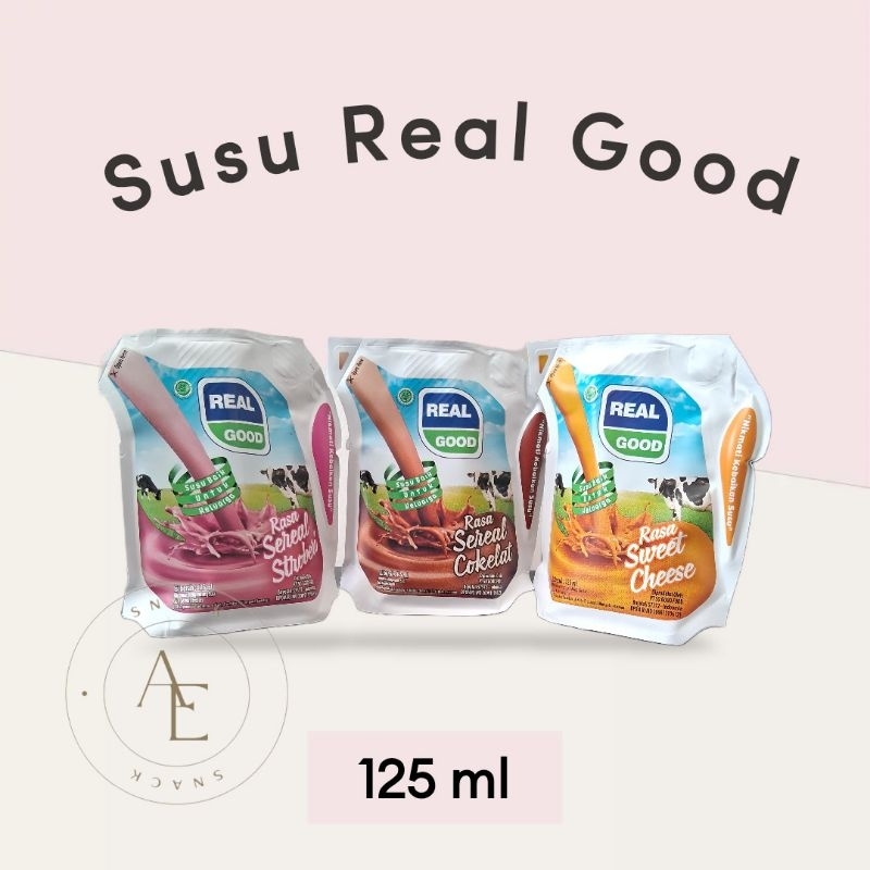 

Susu UHT Realgood Pouch - Netto 125ml