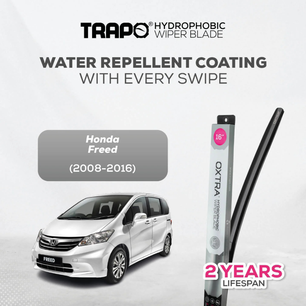 Trapo Hydrophobic Wiper Blade Honda Freed (2008-2016) Wiper Honda Freed