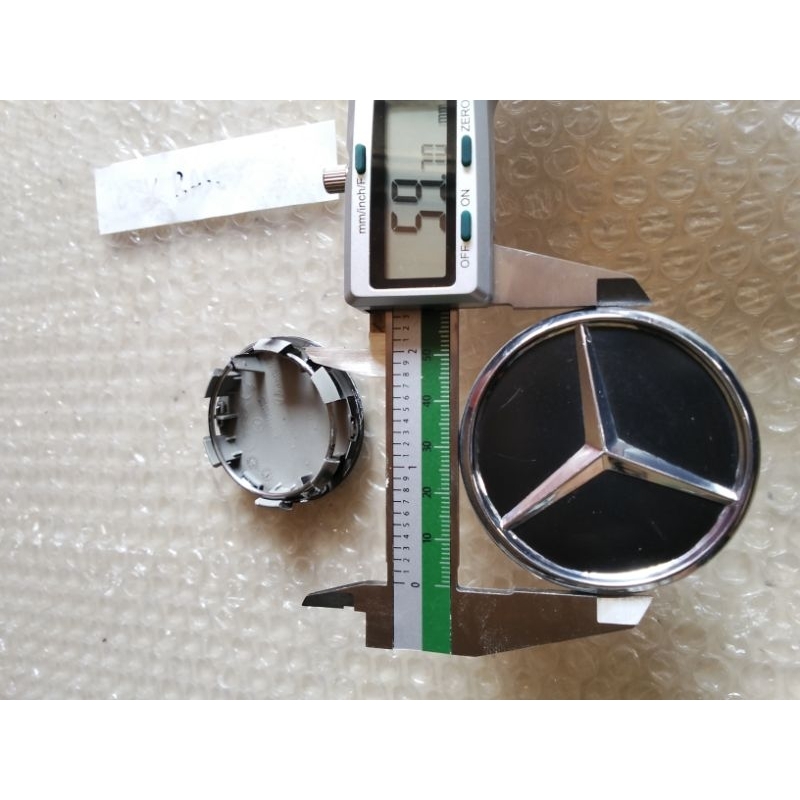 dop roda velg mobil Mercedez original diameter 6cm