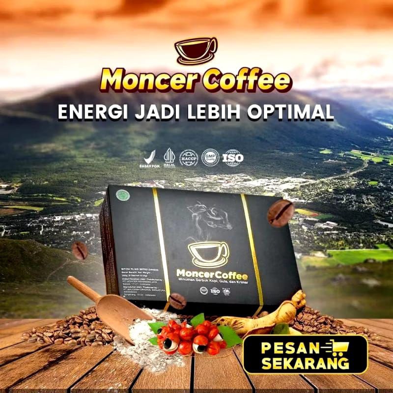 

MONCEER COFFEE MINUMAN HERBAL MENINGKATKAN STAMINA TUBUH