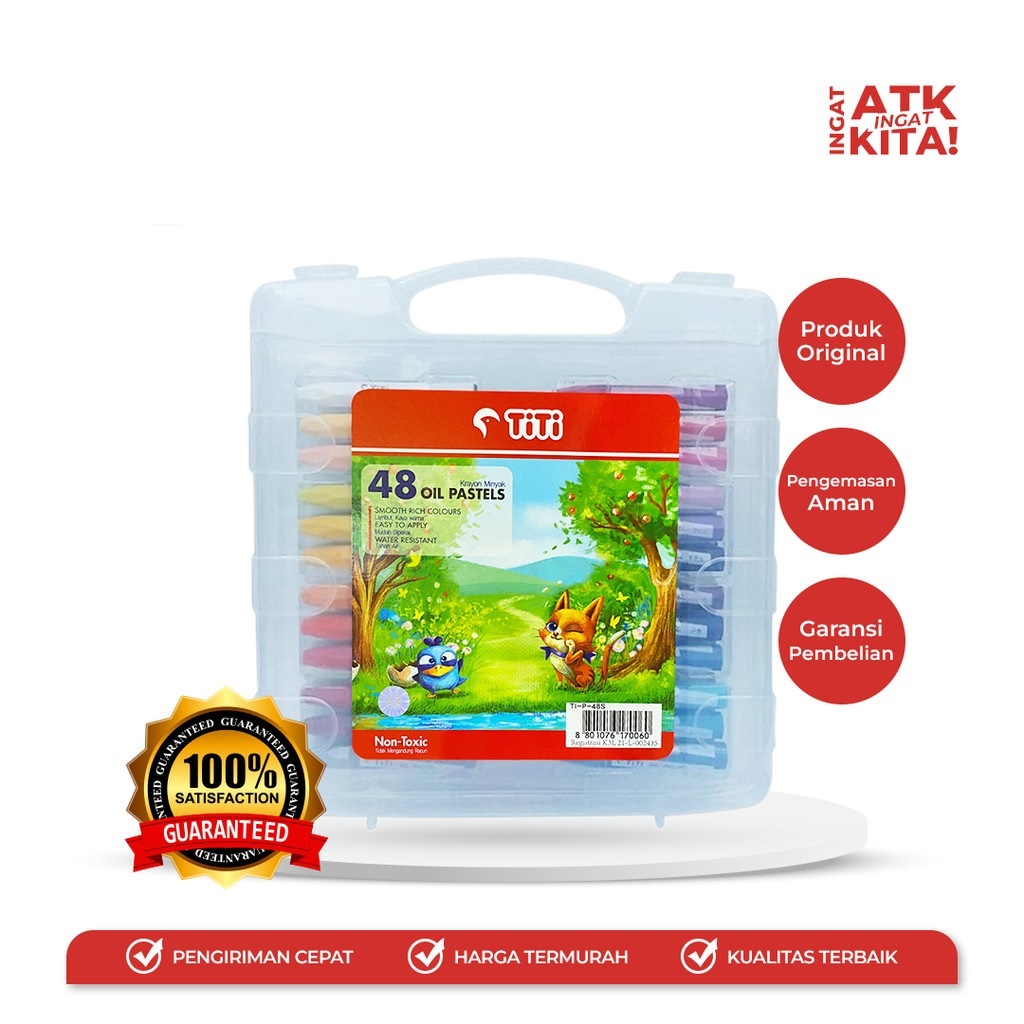 

CRAYON PREMIUM TITI 24 36 48 WARNA OIL PASTE PREMIUM
