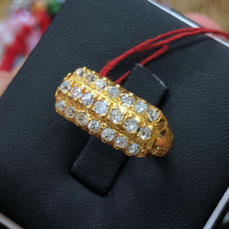 PROMO CINCIN EMAS WANITA, FULL BERLIAN BANJAR ASLI, MODEL TANGGA