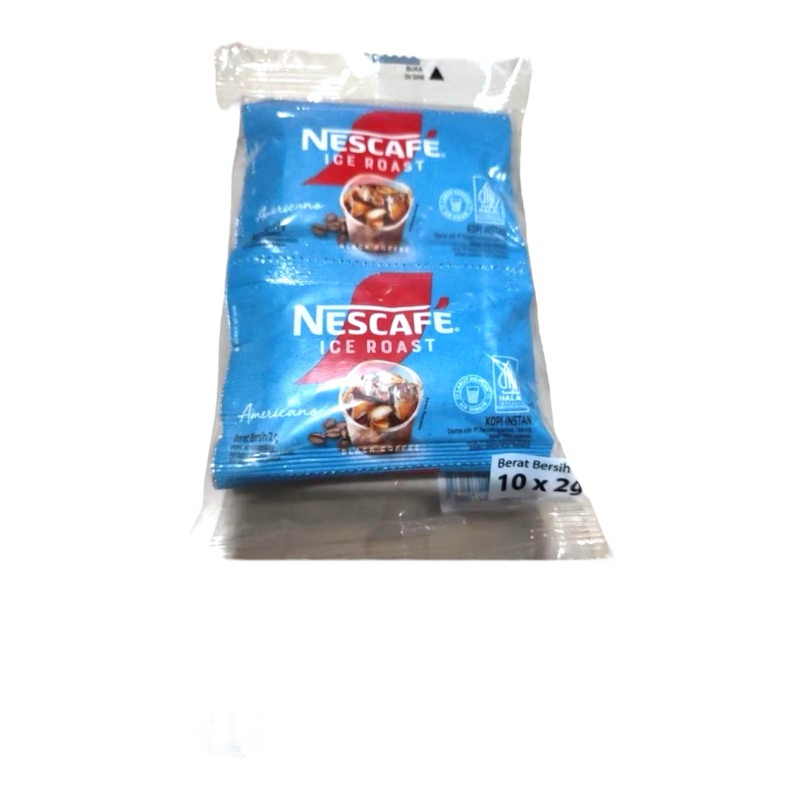 

Kopi Nescafe Americano Ice Roast Biru - 2gr - isi 10 sachet