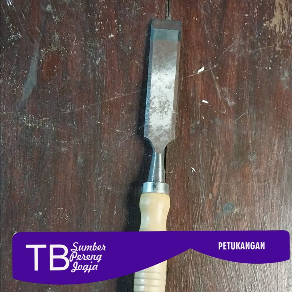 Tatah Pahat Kayu Gagang Kayu 3/4 Inch CRV