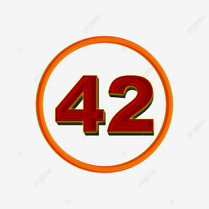 

sticker angka42