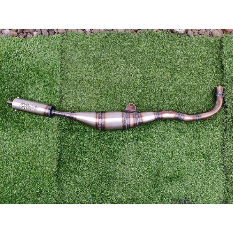 Knalpot suzuki Cristal Tune Suzuki Best 110 RR Pipe On