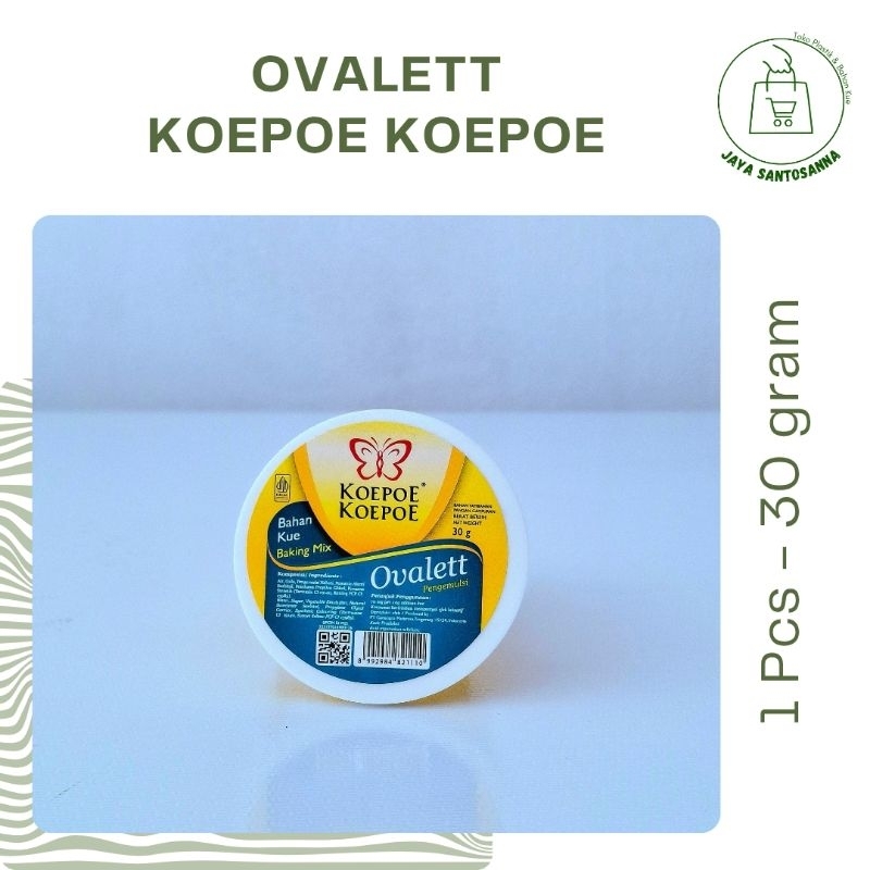 

Ovalett Bahan Kue | Koepoe Koepoe 30 gram