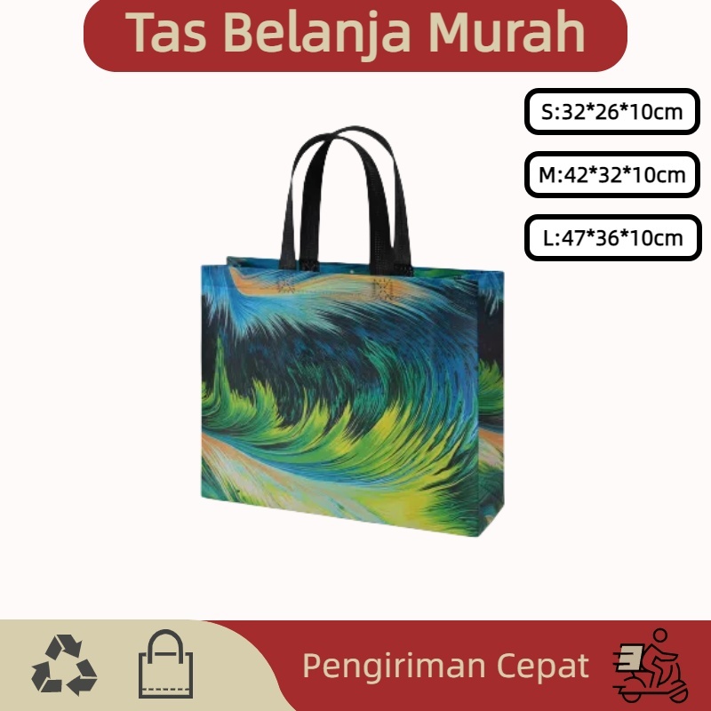 

Goodie bag-Tas Belanja tas spunbond tas souvenir premium tebal dan kuat/Terlaris lipat jumbo/ waterproof/shopping bag A08