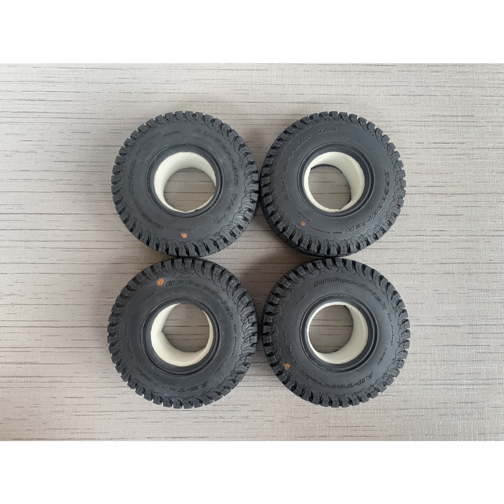 BAN PRO-LINE BFGOODRICH ALL-TERRAIN KO2 1.9" ROCK CRAWLER TIRES (G8) 4pcs
