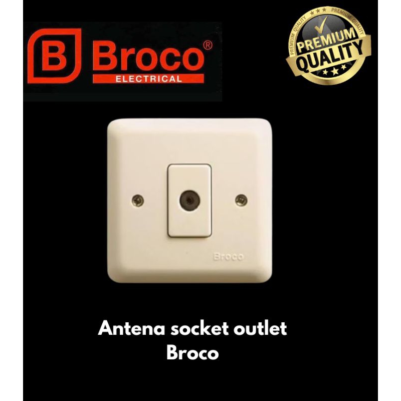 Stop kontak Broco outlet TV Bright/stop kontak broco ib outlet TV