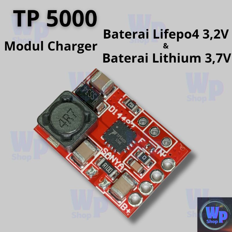 TP5000 Modul Charger Lifepo4 3,2V Li-Ion 3,7V