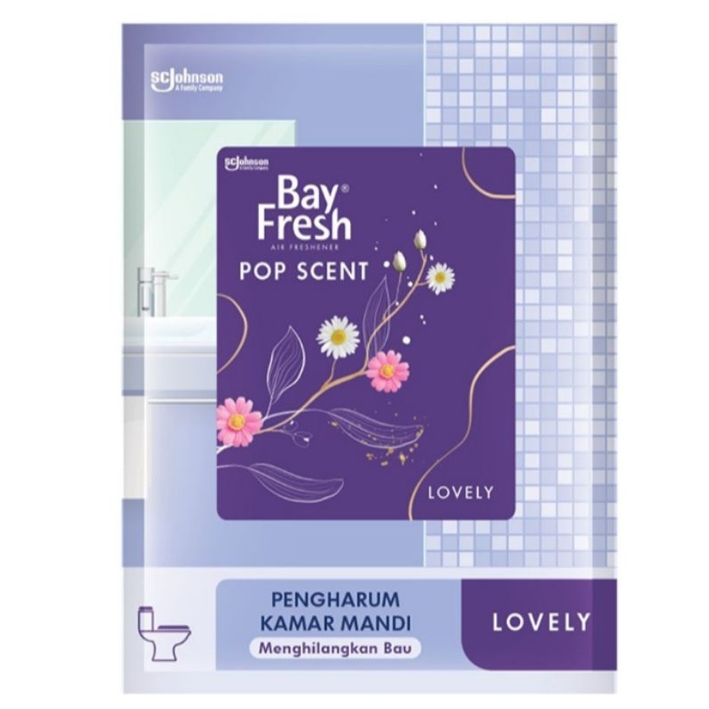 BayFresh Pop Scent Lovely pengharum kamar mandi 10 gram