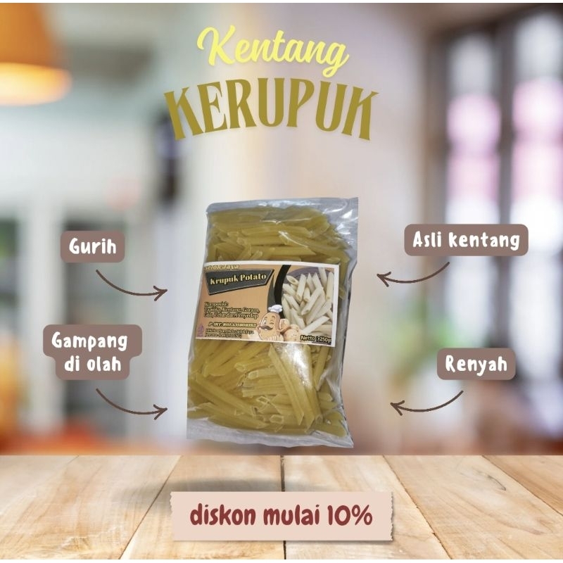 

potato krupuk mentah 250gr