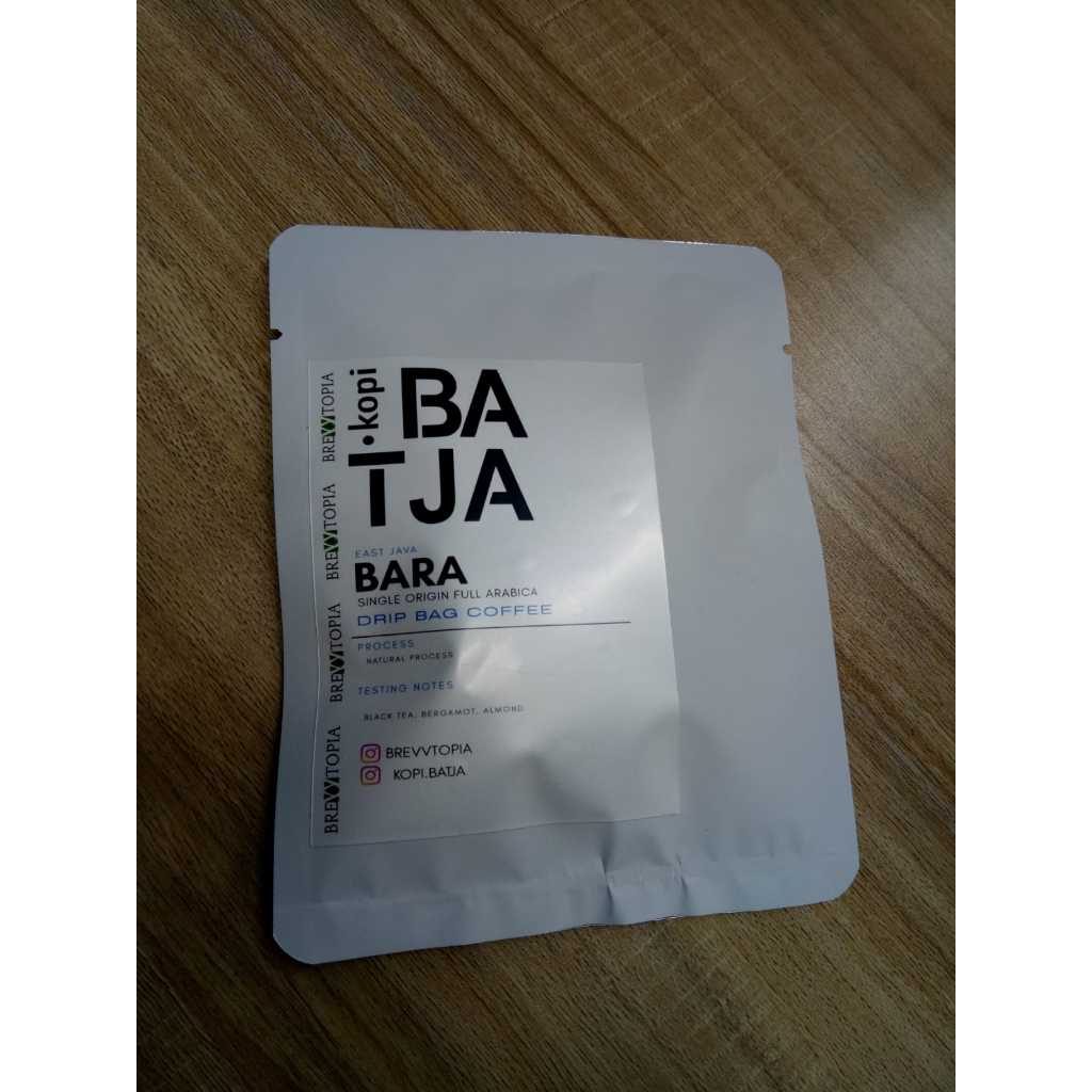 

BATJA Coffee Drip Bag Beans BARA - Single Origin Full Arabica - 15 gram