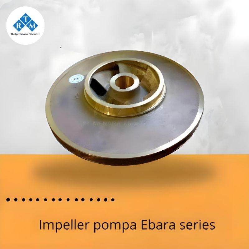 Impeller Pompa EBARA 65x50 FSJA Kipas Impeller Ebara 65x50 FSJA Original