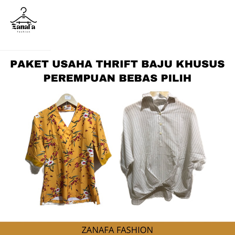 PAKET USAHA THRIFT BAJU KHUSUS PEREMPUAN BALL KOREAN PREMIUM