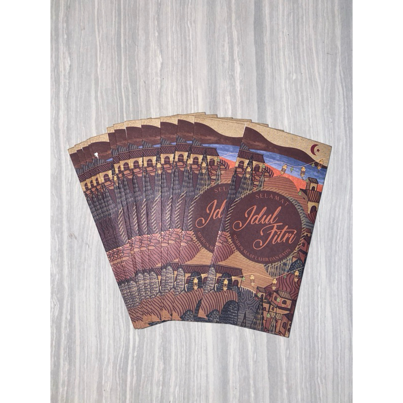 

AMPLOP LEBARAN ISI 10PCS LUCU AESTHETICS, KARTUN, MODEL KARTU