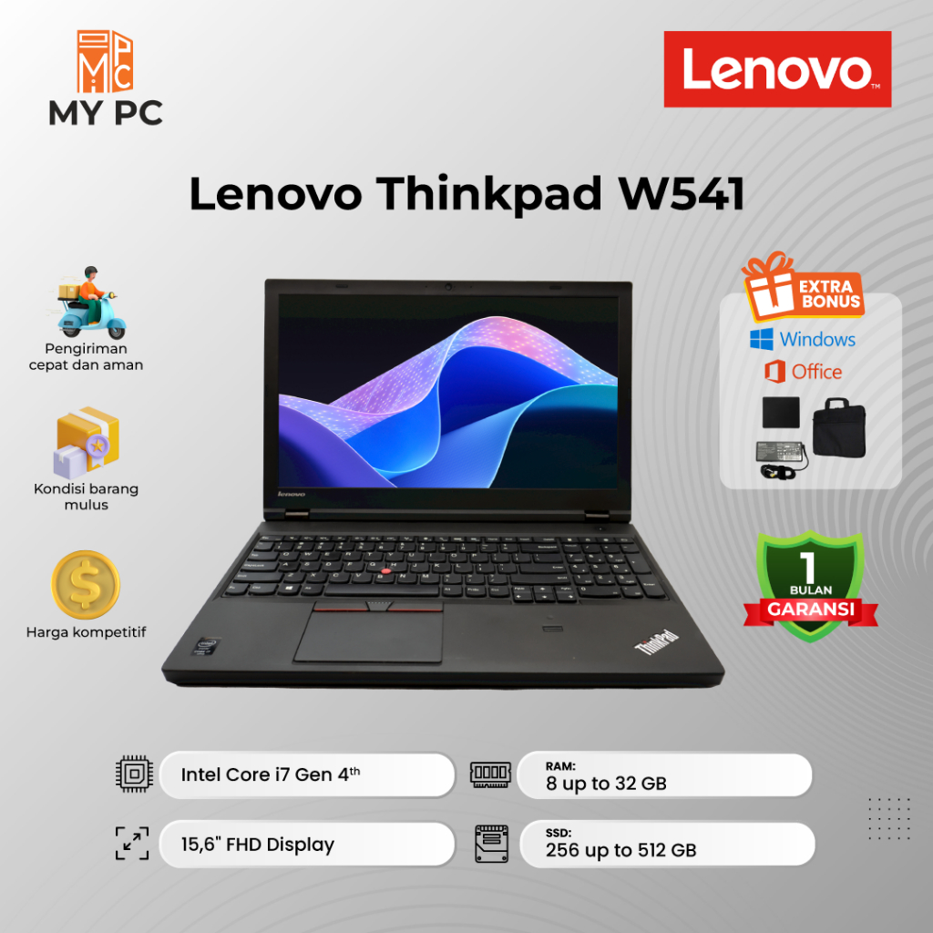 Lenovo Thinkpad W541 Core i7 GEN4 - 15,6"