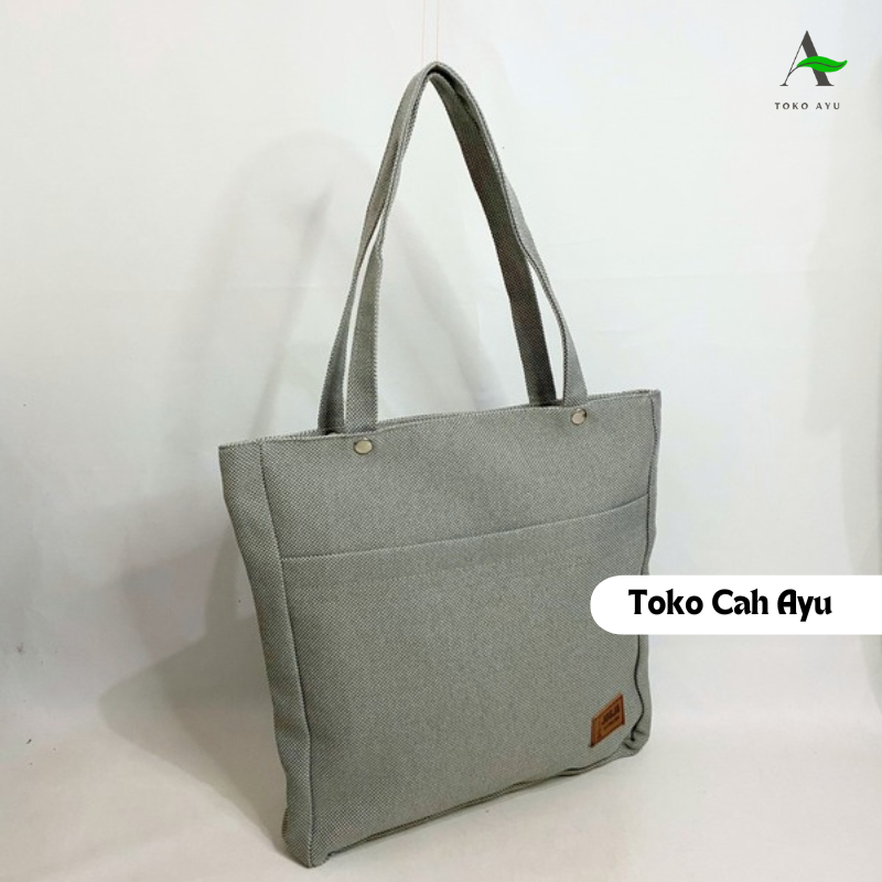 TOKO CAH AYU/TOTEBAG BAHAN KANVAS POLOS/TAS JOGJA