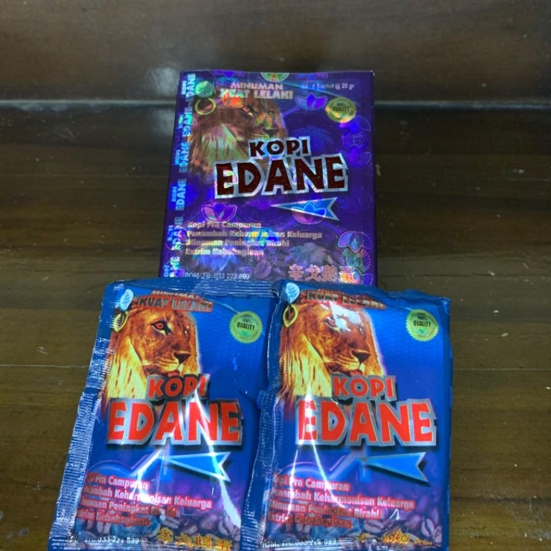 

EDANE KOPI PRIA DEWASA ORIGINAL ISI 5 SACHET