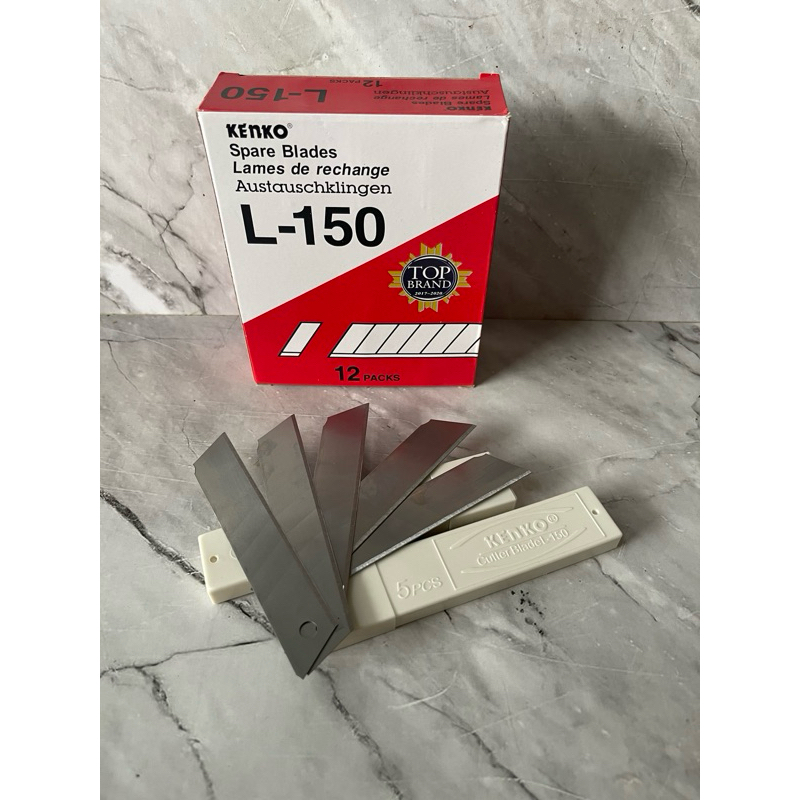 

isi pisau cutter kenko L 150 (12 pcs)