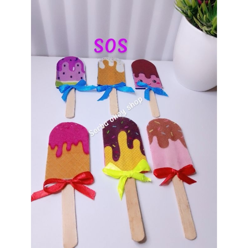 

SOS amplop lebaran bentuk stik es cream 1pcs